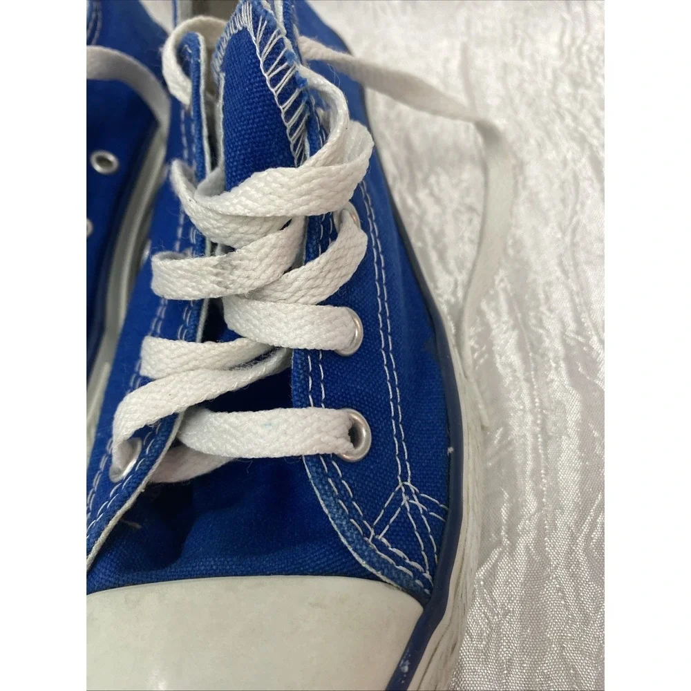 Blue Kids Converse Sneakers, Size 3 youth